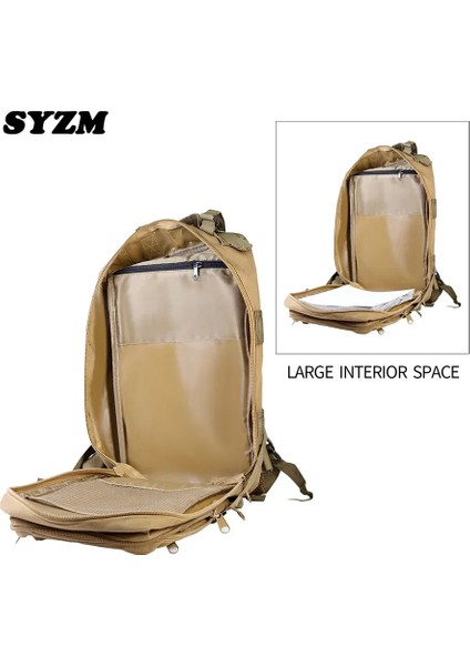 Cp 30L Syzm 30L Su Geçirmez Molle Taktik Sırt Çantası Askeri Ordu Yürüyüş Kamp Sırt Çantası Seyahat Sırt Çantası Doğa Sporları Tırmanma Çantası (Yurt Dışından) modelleri