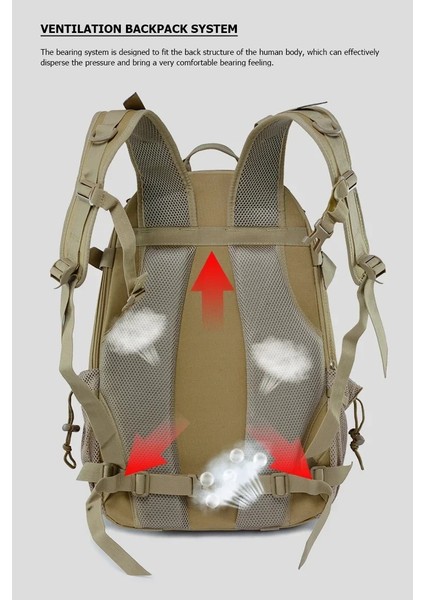 Orman Kamuflaj 31CMX18CMX50CM Açık Dağcılık Çantası Erkek Kamuflaj Sırt Çantası Spor Sırt Çantası Çok Fonksiyonlu Taktik Sırt Çantası Mochilas Masculinas Kesesi (Yurt Dışından) indirimleri