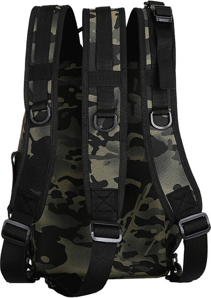 Akrep Camo Chikage Kişilik Balıkçılık Avcılık Su Geçirmez Sırt Çantası Büyük Kapasiteli Hafif Tırmanma Çantası Çok Fonksiyonlu Taktik Sırt Çantası (Yurt Dışından)