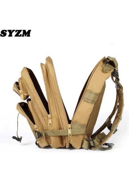 Yeşil 50L Syzm 30L/50L Büyük Kapasiteli Sırt Çantası Ordu Askeri Taktik Sırt Çantası 3 P Softback Su Geçirmez Çanta Yürüyüş Kamp Balıkçılık Çantaları (Yurt Dışından)