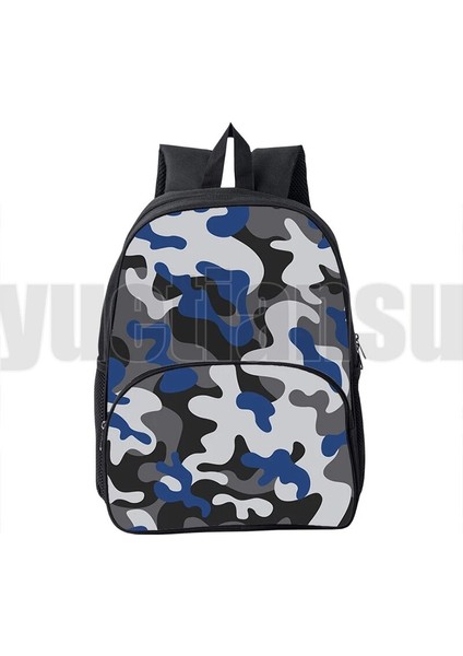 A1 Mochila Para Hombre 3D Kamuflaj Sırt Çantaları Çocuk Okul Çantaları Çocuklar Için Erkek Askeri Kanvas Sırt Çantası Kadın Kese Dos Açık (Yurt Dışından) modelleri