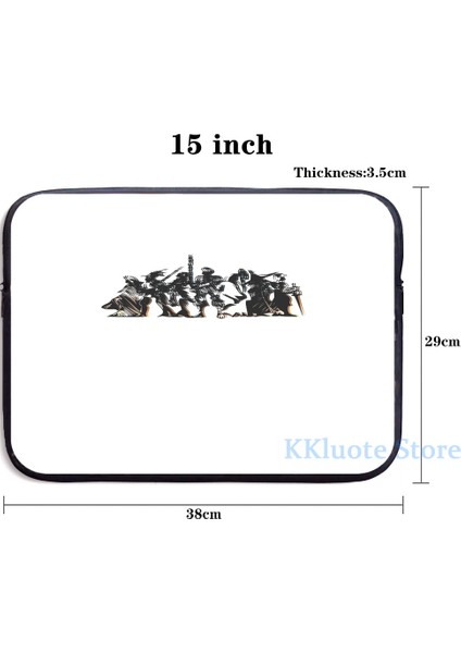 Laptop Çantası 15 Komik Grafik Baskı Final Fantasy Tactics - Gölge ve Karanlık Logo USB Şarj Sırt Çantası Erkek Okul Çantaları Kadın Çantası Seyahat Laptop Çantası (Yurt Dışından) fırsatları