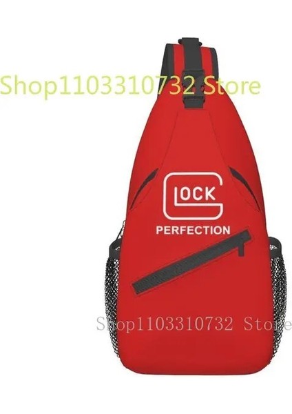 12 39X19X9CM Taktik Atıcılık Spor Glock Sling Göğüs Çantası Özelleştirilmiş Crossbody Omuz Sırt Çantası Erkekler Bisiklet Kamp Sırt Çantası (Yurt Dışından)