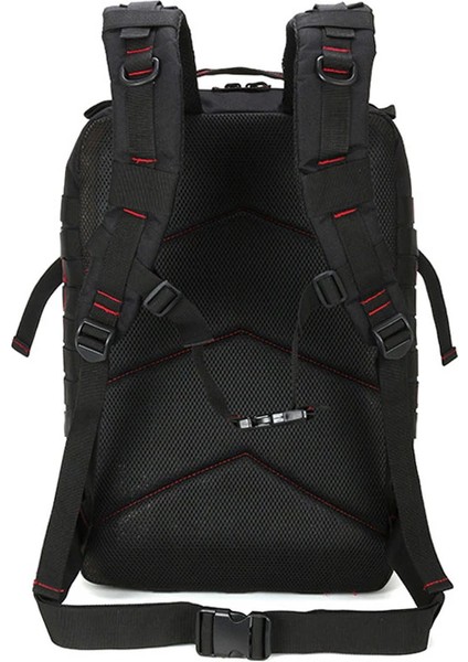 Resimde Gösterildiği Gibi 50L1000D Naylon Askeri Çanta Taktik Büyük Sırt Çantası Su Geçirmez Açık Hava Spor Yürüyüş Kamp Avcılık 3p Softback Molle Sırt Çantası (Yurt Dışından) fırsatları