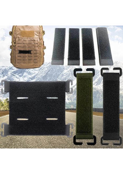 Velcro Şerit Haki 3 Stil Yapışkan Bant Taşınabilir Taktik Rozet Pedi Yamalar Kanca ve Döngü Metal Rozet Fonksiyonu Taktik Sırt Çantası Için Taban Yamaları (Yurt Dışından) fırsatları