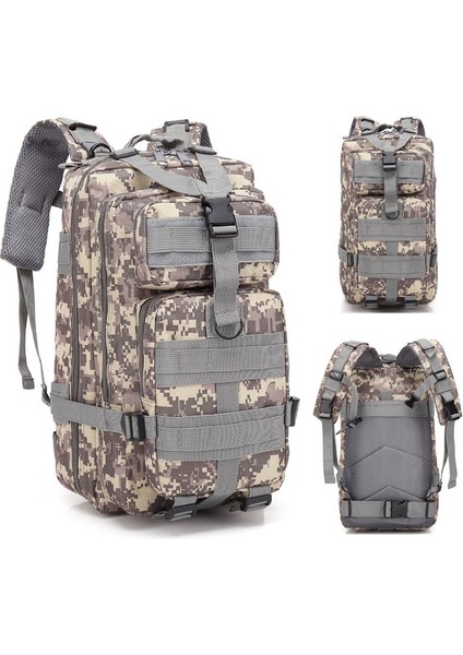 H 30L1000D Naylon Su Geçirmez Sırt Çantası Açık Askeri Sırt Çantaları Taktik Spor Kamp Yürüyüş Trekking Balıkçılık Av Çantası (Yurt Dışından)