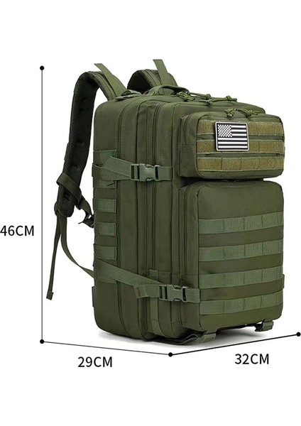 B 25L/50L1000D Naylon Su Geçirmez Askeri Taktik Sırt Çantası Molle Yürüyüş Sırt Çantaları Açık Kamp Avcılık Sırt Çantaları Mochila (Yurt Dışından)