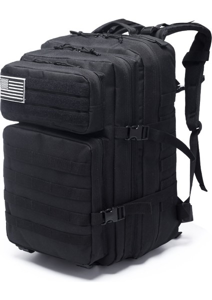 Style4 Congshu Lawaia 50L Askeri Fan Kamuflaj Sırt Çantası Taktik Üç Seviyeli Çanta Erkek Sırt Çantası Tırmanma Çantası Kadın Yürüyüş Sırt Çantası Naylon (Yurt Dışından)