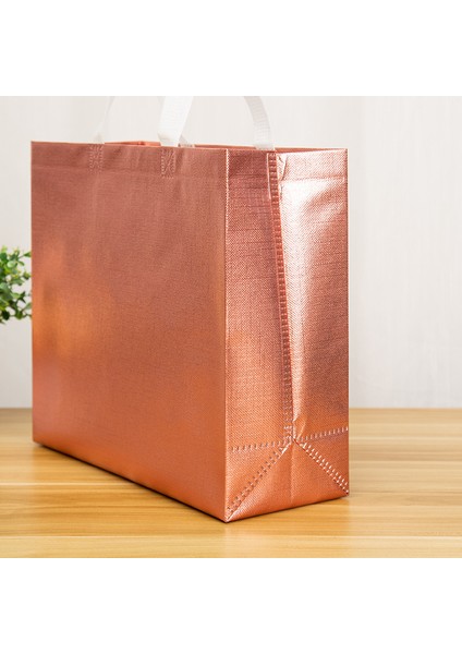 Şerit Moda Parlak Lazer Katlanabilir Alışveriş Çantası Çevre Dostu Tote Katlanır Kese Yeniden Kullanılabilir Bakkal Çantası Büyük Kapasiteli Alışveriş Çantaları (Yurt Dışından)