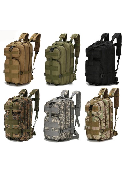 Siyah 30L Avcılık Açık Taktik Sırt Çantası Erkekler Molle 3 P Ordu Askeri Sırt Çantası Camo Su Geçirmez Sırt Çantası Erkekler Yürüyüş Seyahat Sırt Çantaları (Yurt Dışından) fırsatları