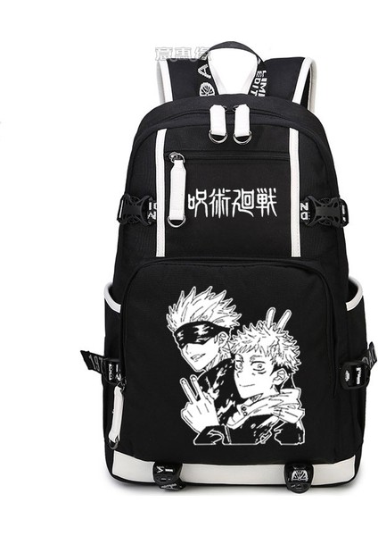 Stil 3 Anime Jujutsu Kaisen Yuji Itadori Sırt Çantası Cosplay Kanvas Çanta Okul Çantası Seyahat Çantaları Sırt Çantaları Okul Çantaları Taktik Sırt Çantası (Yurt Dışından) modelleri