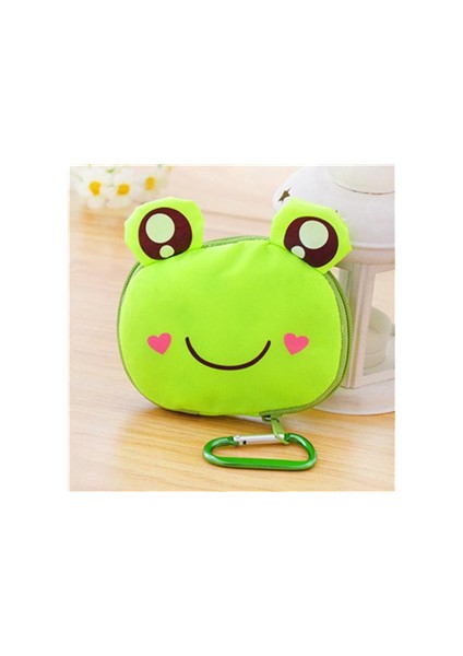 Sdkhg-Panda Yeniden Kullanılabilir Katlanır Alışveriş Çantası Su Geçirmez Alışveriş Çantaları Saklama Torbaları Eko Çanta Karikatür Hayvan Panda Kurbağa Domuz Ayı Katlanabilir (Yurt Dışından) fırsatları