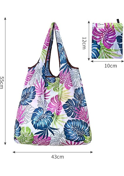 Style-4 Alışveriş Çantası Katlanabilir Taşınabilir Eko Çanta Çanta Büyük Kapasiteli Süpermarket Alışveriş Bez Çantalar Kadın Omuz Çantası Ev Organizasyonu (Yurt Dışından) indirimleri