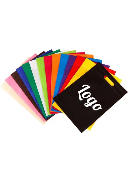 Stil 4 25X30CM 10 Adet Kadın Katlanabilir Alışveriş Çantası Yeniden Kullanılabilir Eko Büyük Unisex Kumaş Dokunmamış Omuz Çantaları Tote Bakkal Bez Çantalar Kese (Yurt Dışından)