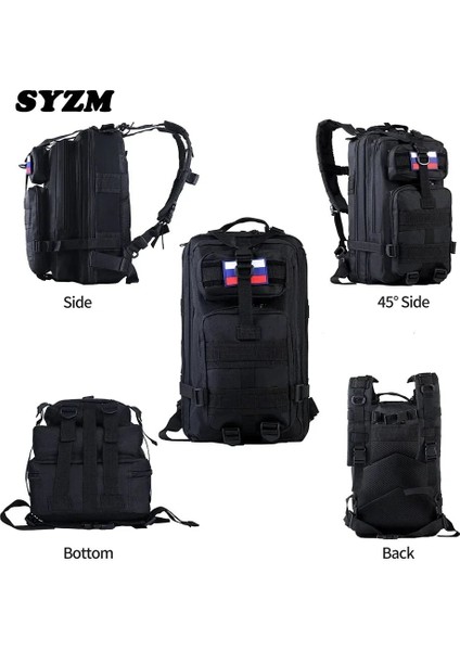 Cp 50L Syzm 30L Veya 50L Erkekler Taktik Sırt Çantası Naylon Su Geçirmez Çanta Açık Spor Sırt Çantası Yürüyüş Kamp Avcılık Sırt Çantası Sırt Çantası (Yurt Dışından)