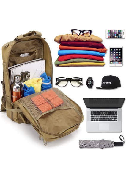 Python Siyah 30L Açık Askeri Sırt Çantası 600D Naylon Su Geçirmez Taktik Sırt Çantası Spor Seyahat Kamp Yürüyüş Trekking Balıkçılık Av Çantaları (Yurt Dışından) indirimleri