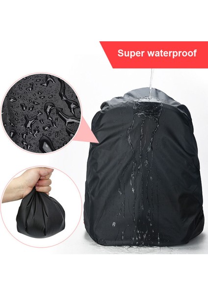 Turuncu 80-85L Sırt Çantası Yağmur Kılıfı 20L 35L 40L 50L 60L Su Geçirmez Çanta Kılıfı Taktik Açık Kamp Yürüyüş Tırmanma Toz Sırt Çantası Raincover Yeni (Yurt Dışından) modelleri