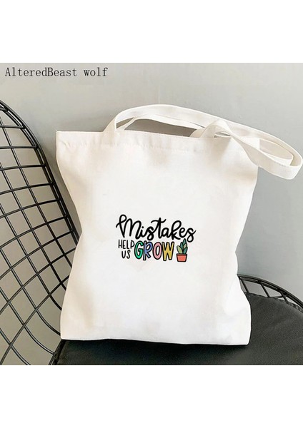 B1866 Kadın Alışveriş Çantası Matematik Öğretmeni Baskılı Kawaii Çanta Harajuku Alışveriş Kanvas Alışveriş Çantası Kız Çanta Tote Omuz Bayan Çantası (Yurt Dışından) fırsatları