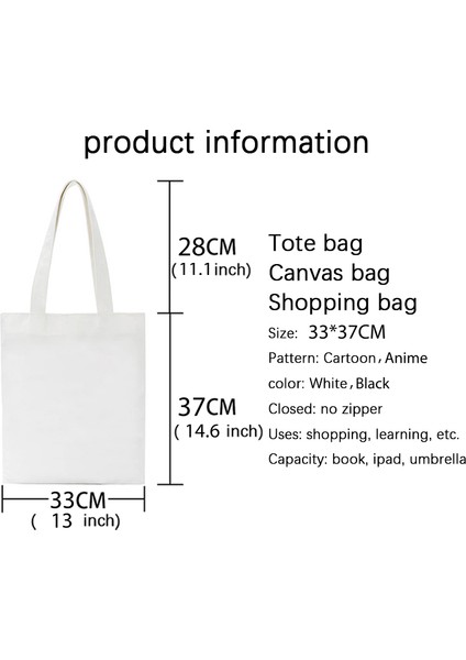 SB78-49 33X37CM 13X14.6IN Japonya Manga Anime Nana Osaki Omuz Kanvas Çantalar Rahat Büyük Kapasiteli Yeniden Kullanılabilir Tote Vintage Harajuku Kawaii Kadın Kanvas Çanta (Yurt Dışından)