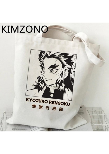 65874 Rengoku Alışveriş Çantası Alışveriş Müşterisi Bolsas De Tela Alışverişçi Geri Dönüşüm Çantası Yeniden Kullanılabilir Çanta Sacola Jüt Sacolas (Yurt Dışından) modelleri