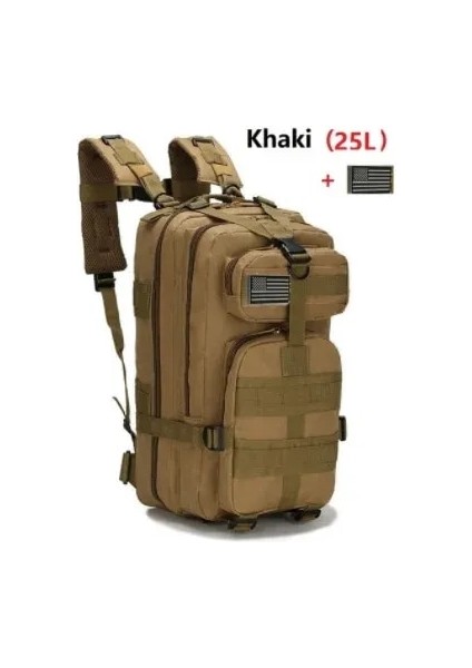 02 55L Taktik Sırt Çantası Erkek Askeri Sırt Çantası 4 In 1 Molle Spor Taktik Çanta Açık Yürüyüş Tırmanma Ordu Sırt Çantası Kamp Çantaları (Yurt Dışından)
