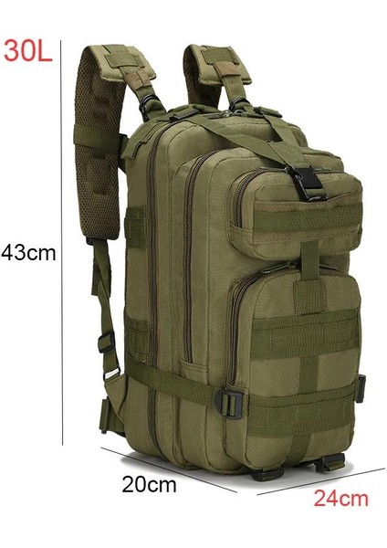 Resimde Gösterildiği Gibi 30L/50L 1000D Naylon Kamuflaj Askeri Çanta Erkekler Taktik Sırt Çantası Mochilas Molle Ordu Bug Out Çanta Su Geçirmez Kamp Balıkçılık Sırt Çantası (Yurt Dışından)