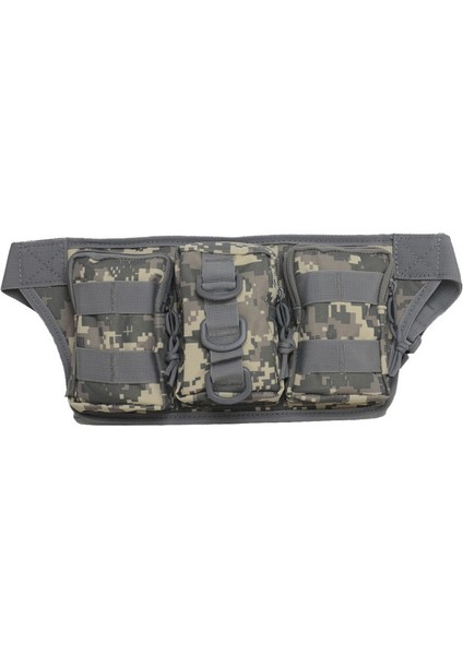 Haki 35X16 cm Taktik Bel Paketi Çantası Askeri Fanny Paketleri Kalça Kemeri Çantası Kılıfı Yürüyüş Tırmanma Açık Bumbag (Yurt Dışından)