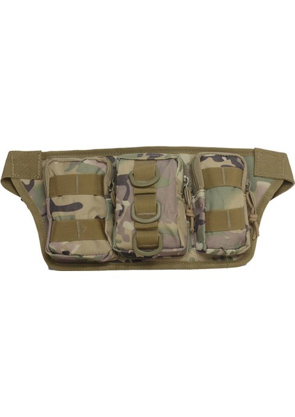 Haki 35X16 cm Taktik Bel Paketi Çantası Askeri Fanny Paketleri Kalça Kemeri Çantası Kılıfı Yürüyüş Tırmanma Açık Bumbag (Yurt Dışından)