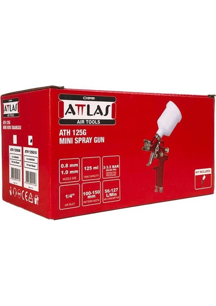 Mini Sprey Boya Tabancası Ath 125G08