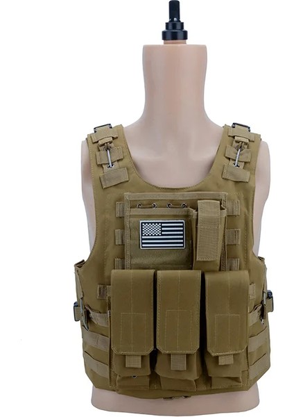 Harabeleri Haki Açık Savaş Yelek Taktik Yelek Yelek Yelek Erkek Çok Fonksiyonlu Bisiklet Kıyafetleri Eğitim Sırt Çantası Spor Ekipmanları (Yurt Dışından) modelleri
