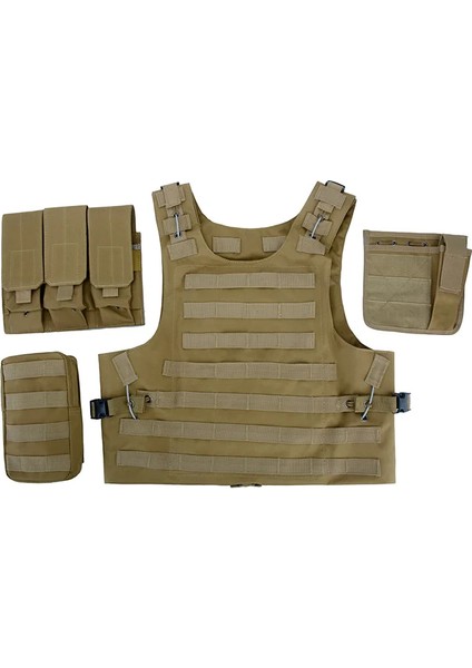 Harabeleri Haki Açık Savaş Yelek Taktik Yelek Yelek Yelek Erkek Çok Fonksiyonlu Bisiklet Kıyafetleri Eğitim Sırt Çantası Spor Ekipmanları (Yurt Dışından) indirimleri