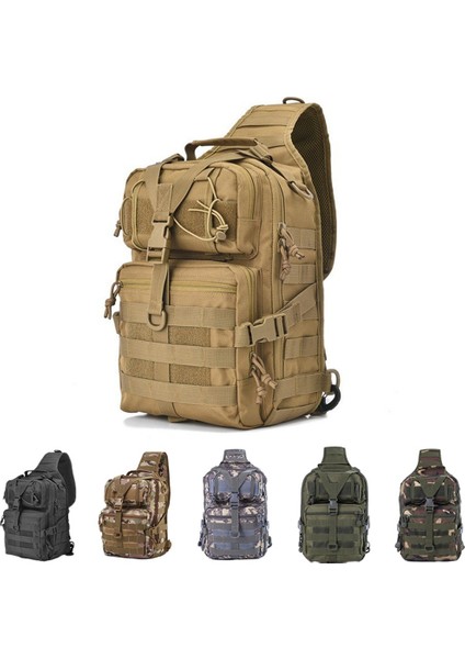 Yeşil (Stil A) Su Geçirmez Askeri Sling Sırt Çantası Ordu Molle Taktik Omuz Çantası Adam Doğa Sporları Kamp Yürüyüş Balıkçılık Göğüs Çantaları Mochila (Yurt Dışından) indirimleri