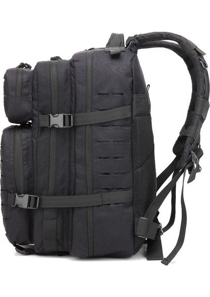 Yeşil (50L) 50L 1000D Naylon Su Geçirmez Ordu Kamuflaj Sırt Çantası Erkekler Askeri Taktik Saldırı Molle Çantası Açık Kamp Avcılık 3 P Sırt Çantası (Yurt Dışından)