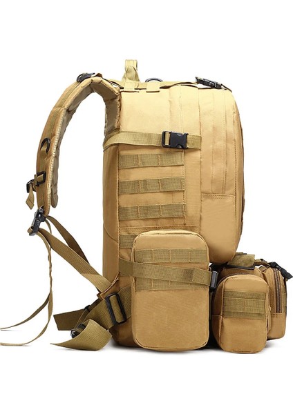 Haki B1 Taktik Sırt Çantası Askeri Su Geçirmez Sırt Çantaları 4 In 1 Molle Spor Çantası Açık Trekking Balıkçılık Yürüyüş Kamp 3D Sırt Çantası (Yurt Dışından) indirimleri