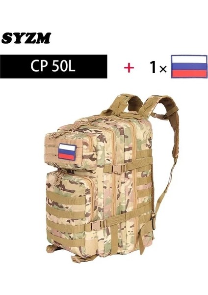 Cp 50L Syzm 50L Veya 30L Askeri Taktik Sırt Çantası Ordu Çantası Avcılık Molle Sırt Çantası Erkekler Için Açık Yürüyüş Sırt Çantası Balıkçılık Çantaları (Yurt Dışından)