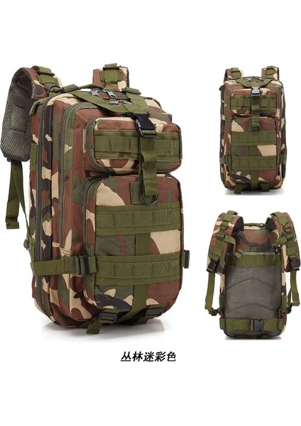 D 30L1000D Naylon Su Geçirmez Sırt Çantası Açık Askeri Sırt Çantaları Taktik Spor Kamp Yürüyüş Trekking Balıkçılık Av Çantası (Yurt Dışından)