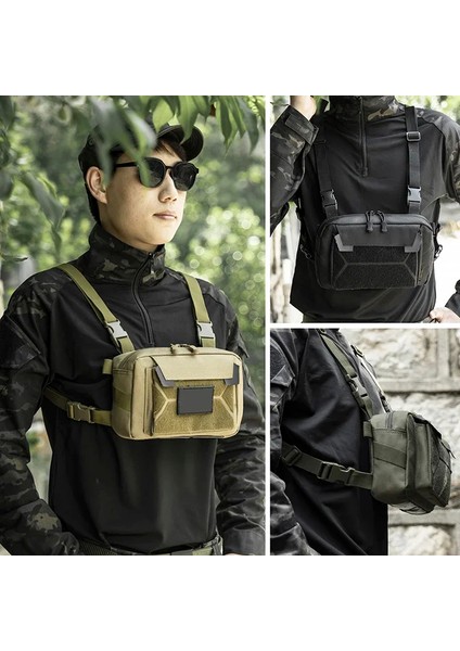 Temizle Göğüs Çantası Avcılık Yelek Açık Kamp Taktik Omuz Sırt Çantası Erkekler Camo Motosiklet Çantası Bisiklet Tırmanma Göbek Fanny Paketi Bisiklet (Yurt Dışından) modelleri