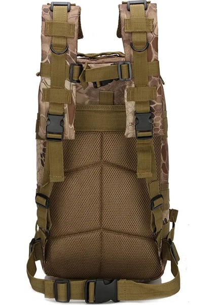 Gri Lawaia 30L Askeri Fan Kamuflaj Sırt Çantası Taktik Üç Seviyeli Çanta Erkek Sırt Çantası Tırmanma Çantası Kadın Yürüyüş Naylon Sırt Çantası (Yurt Dışından) fırsatları