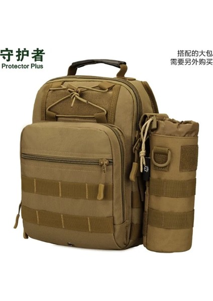 Ordu Yeşil Sıcak Molle Taktik Sırt Çantası 800D Oxford Askeri 500 ml Küçük Su Şişesi Çantası Doğa Sporları Bisiklet Tırmanma Kamp Çantası Ordu (Yurt Dışından)