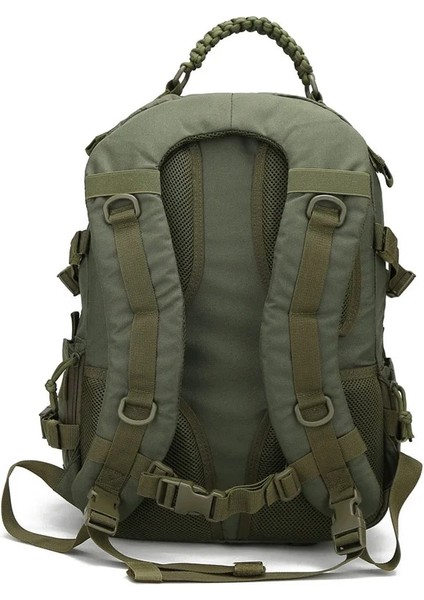 60L Siyah Adam Askeri Taktik Sırt Çantası Açık Su Geçirmez Kamp Avcılık Trekking Spor Çantası Softback Büyük Kapasiteli Ordu Molle Sırt Çantası (Yurt Dışından)