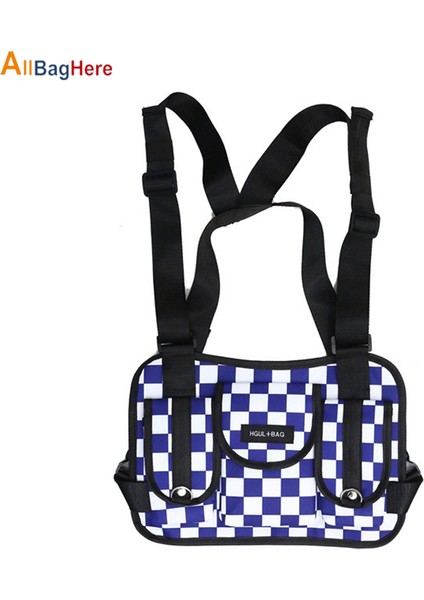 Mavi Onay Moda Göğüs Çanta Erkek Kadın Hip Hop Demeti Göğüs Rig Çanta Su Geçirmez Yeme Tavuk Yelek Streetwei Fonksiyonel Taktik Sırt Çantası (Yurt Dışından) fiyatları