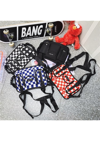 Mavi Onay Moda Göğüs Çanta Erkek Kadın Hip Hop Demeti Göğüs Rig Çanta Su Geçirmez Yeme Tavuk Yelek Streetwei Fonksiyonel Taktik Sırt Çantası (Yurt Dışından) indirimleri