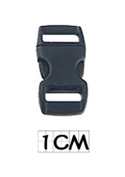 Siyah 1 cm 1 Adet/grup 10-50MM Yan Serbest Bırakma Tokası Çift Ayarlanabilir Kemerler Taktik Sırt Çantası Askıları Dokuma Plastik Klipler Çanta Parçaları Aksesuarları (Yurt Dışından)