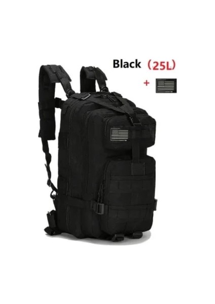 04 55L-70L Büyük Kapasiteli Askeri Sırt Çantası 4 In 1 Molle Spor Çanta Erkekler Su Geçirmez Açık Yürüyüş Kamp Seyahat 3D Mochila Sırt Çantası (Yurt Dışından)