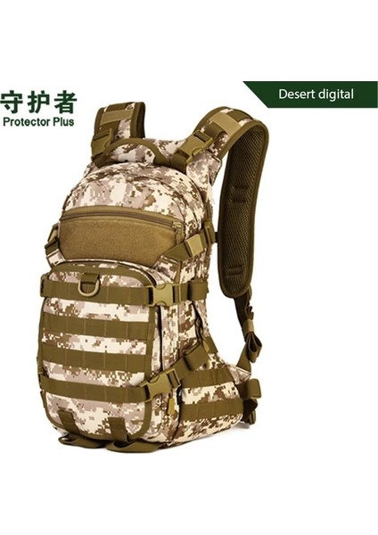 Çöl Dijital Sıcak Askeri Taktik Trekking Spor Seyahat 25L Naylon Kamp Yürüyüş Sırt Çantası Kamuflaj Ordu Bisiklet Bisiklet Erkeksırt Çantası Çanta (Yurt Dışından)