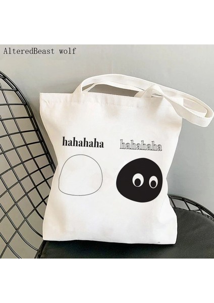 B4823 Kadın Alışveriş Çantası Evelyn Hugo Baskılı Özel Kanvas Tote Çanta Harajuku Alışveriş Kanvas Alışveriş Çantası Kız Tote Omuz Çantası (Yurt Dışından) fırsatları