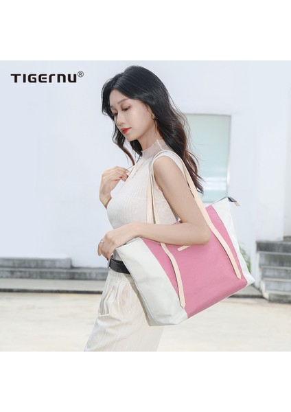 Pembe Tigernu Kadın Moda Bez Çantalar Büyük Kapasiteli Kadın Omuz Yan Çanta Çanta Trend Plaj Alışveriş Çantası Bolsas Сумка (Yurt Dışından) fiyatları