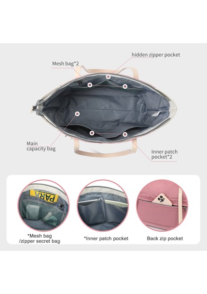 Pembe Tigernu Kadın Moda Bez Çantalar Büyük Kapasiteli Kadın Omuz Yan Çanta Çanta Trend Plaj Alışveriş Çantası Bolsas Сумка (Yurt Dışından) modelleri
