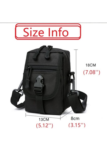 Siyah Su Geçirmez Açık Taktik Molle Bel Paketleri Çanta Yürüyüş Seyahat Sling Sırt Çantası Bel Paketleri Omuz Av Çantaları (Yurt Dışından) fırsatları