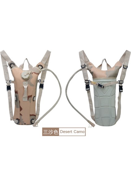 Sansha Renk 18CMX43CM Kros Su Şişesi Yürüyüş Bisiklet Çantası Kamuflaj Sırt Çantası Doğa Sporları Koşu Taktikleri Binme Su Torbası Sırt Çantası (Yurt Dışından)